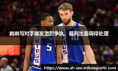 鹈鹕与对手爆发激烈争执，裁判出面调停处理
